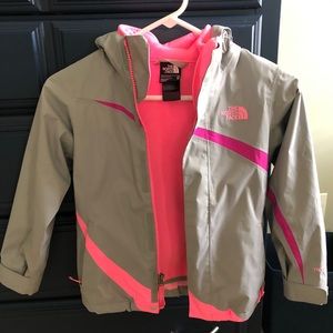 The North Face girls winter jacket